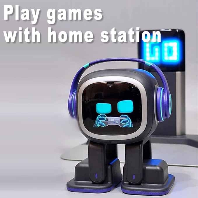 EMOPET AI Desk Robot Companion dance mode energizes your space with playful movements