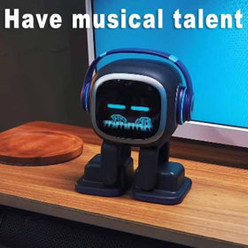 EMOPET AI Desk Robot Companion wide-angle-camera captures gestures for responsive interactions