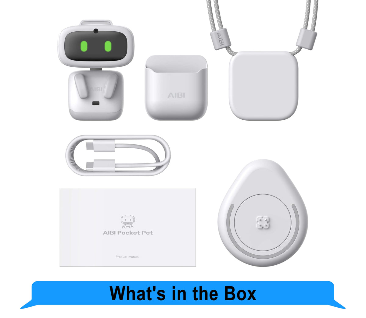 EMOPET AIBI magnetically attaches to a monitor or desk for easy access.