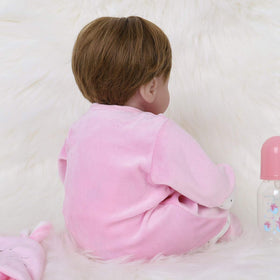 ENADOLL Pink Mouse Baby clothes set for versatile dress-up and nurturing play.