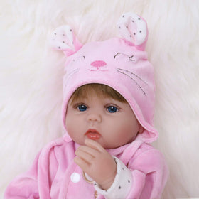 ENADOLL Pink Mouse Baby soft hair for styling and grooming fun.