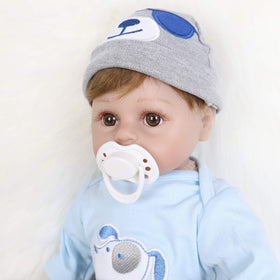 ENADOLL blue dog boy hair adds realism for dressing and styling