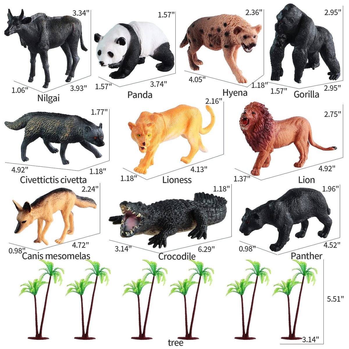 EnAuRoL animal booklet reference helps kids learn about each animal.