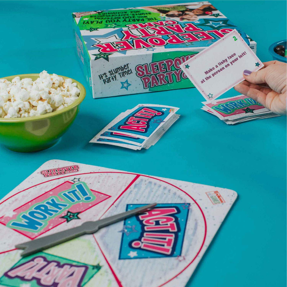 Endless Games Sleepover Act It Cards spark goofy performances and shared laughs.