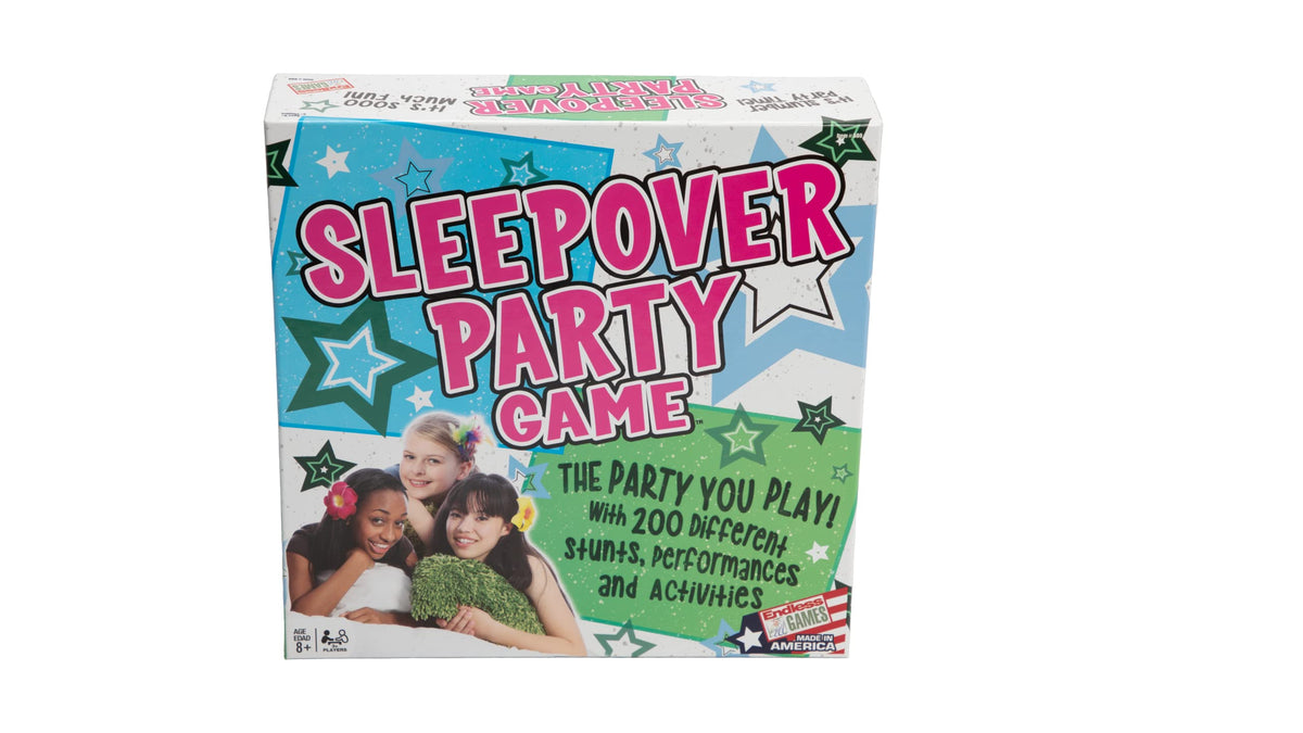 Endless Games Sleepover Spinner for group challenges and quick turns.