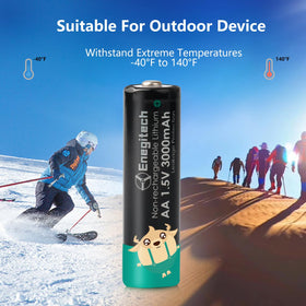 Enegitech 16-pack packaging enables quick replacements.