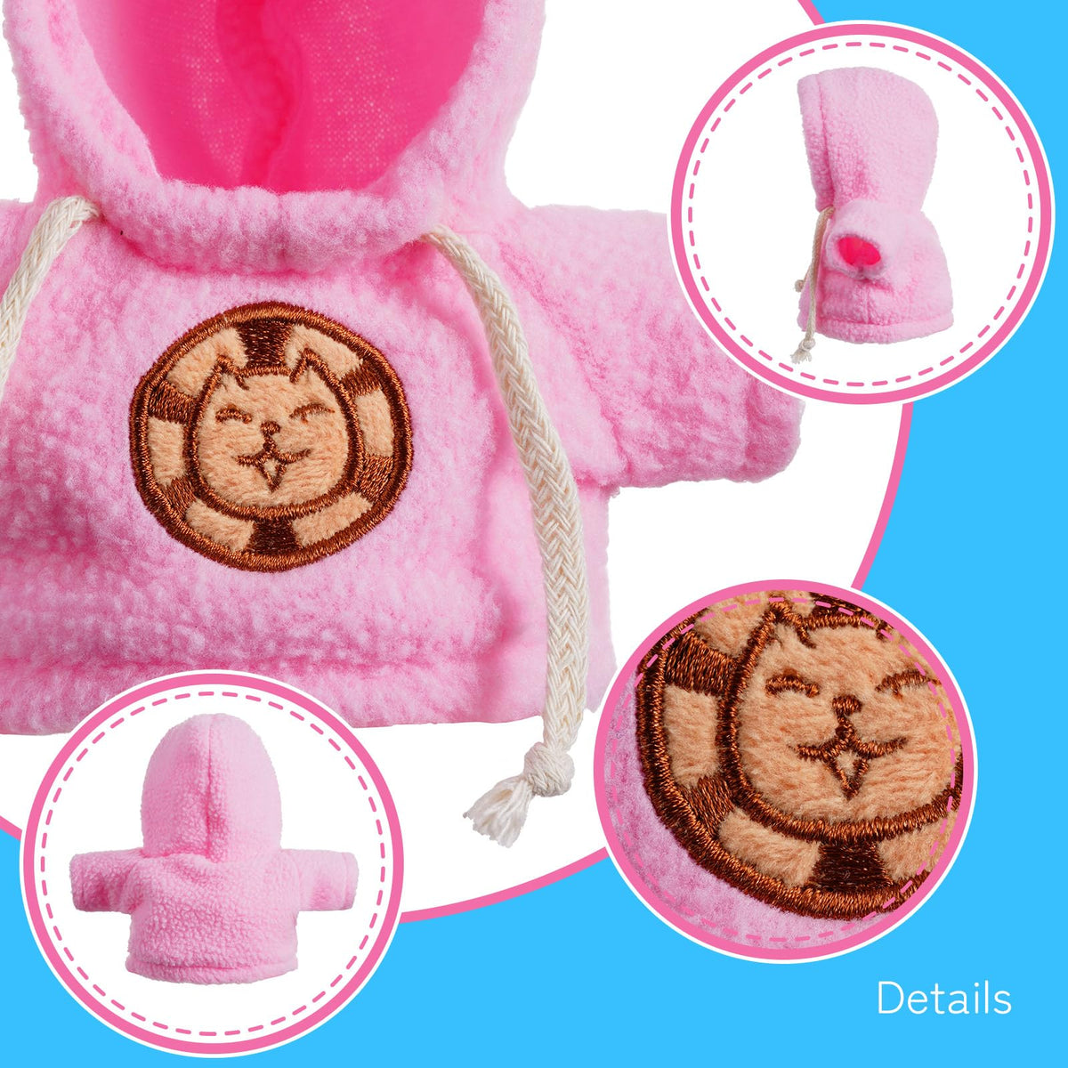 Energize Lab Eilik furry hoodie brown adds cozy versatility