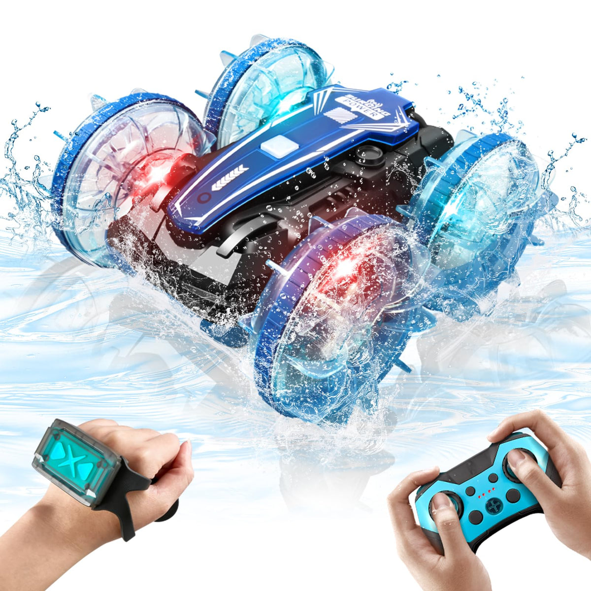 ENERHAMP Durable shell resists bumps for long-lasting fun.