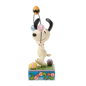 Enesco Snoopy egg-inspired character adds Easter charm to display.