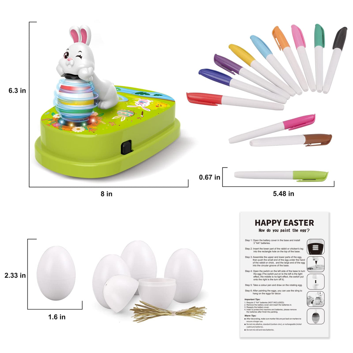 Engfa Easter craft activity kit promotes kids' creativity and focus