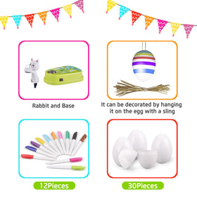 Engfa egg spinner rotates eggs for smooth decorating