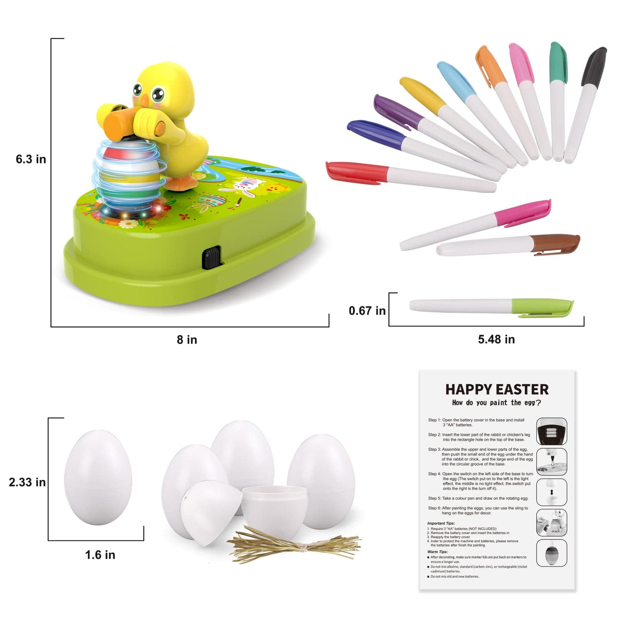 Engfa kid-friendly Easter gift set encouraging creative art and play
