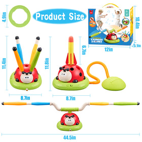 Engfa outdoor-indoor toy promotes active play at parties and backyard adventures.