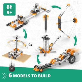 Engino friction model visualizes surface resistance during experiments.