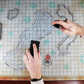 ENHANCE battle scroll sleeve protects the mat during travel