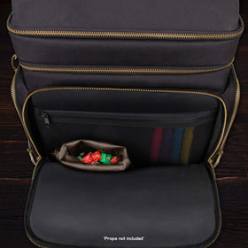 ENHANCE Tabletop DnD Bag comfortable strap for easy carry between sessions.