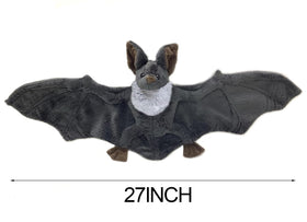 Enivtfz bat plush with soft fabric and breathable fill.
