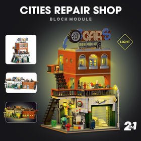 ENJBRICK assembly guide and pieces, helps plan builds and spark creativity