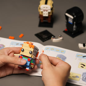ENJBRICK assembly kit includes sorted parts and clear instructions.