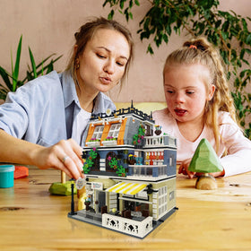ENJBRICK Garden Hotel instructions guide you step by step to completion.