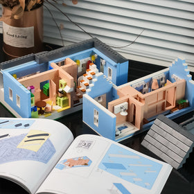 ENJBRICK Gilmore House dimensions suit desk display and shelf decor