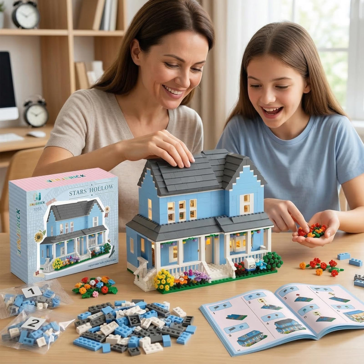ENJBRICK Gilmore House flower garden inspires imaginative outdoor-style play