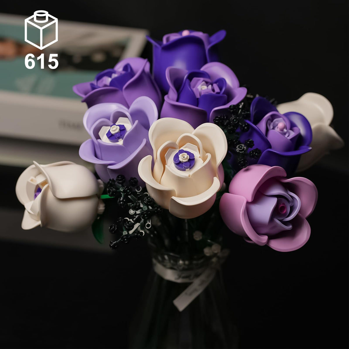 ENJBRICK Lego-compatible botanical collection ready to expand with other brands.