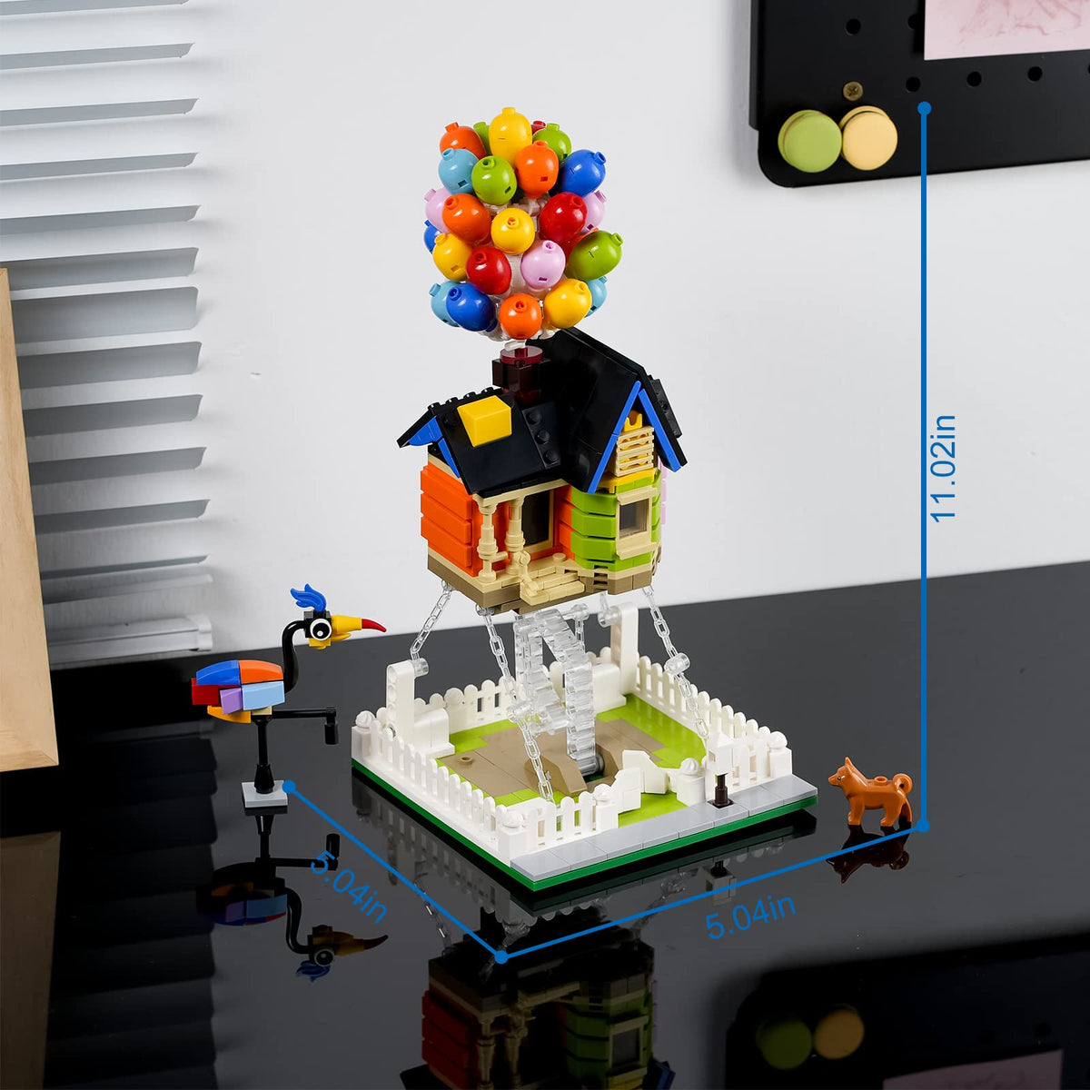 ENJBRICK Up Balloon House tensegrity model shows innovative design for classroom collaboration.