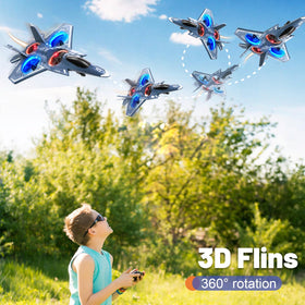ENJOYFLY durable EPP foam RC airplane withstands gentle crashes with ease.