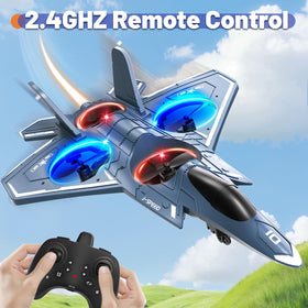 ENJOYFLY headless mode RC airplane simplifies piloting for beginners.