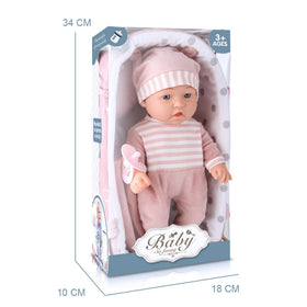 Enjoyin doll playset for toddlers 3+ supports nurturing pretend play.