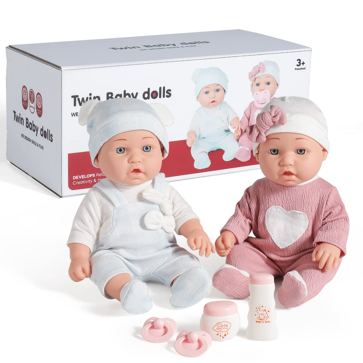 Enjoyin boy doll with pacifier inviting nurturing pretend play