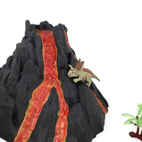 Enjoyin Triceratops figure included for friendly prehistoric scenes