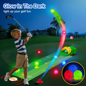 Enjoyjoy telescopic adjustable clubs that grow with your child.