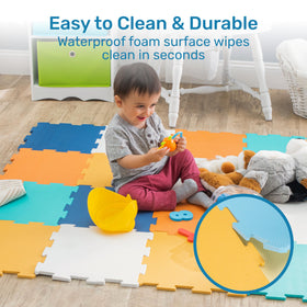 Enovoe nursery play area setup creates a safe, tidy space for little ones.