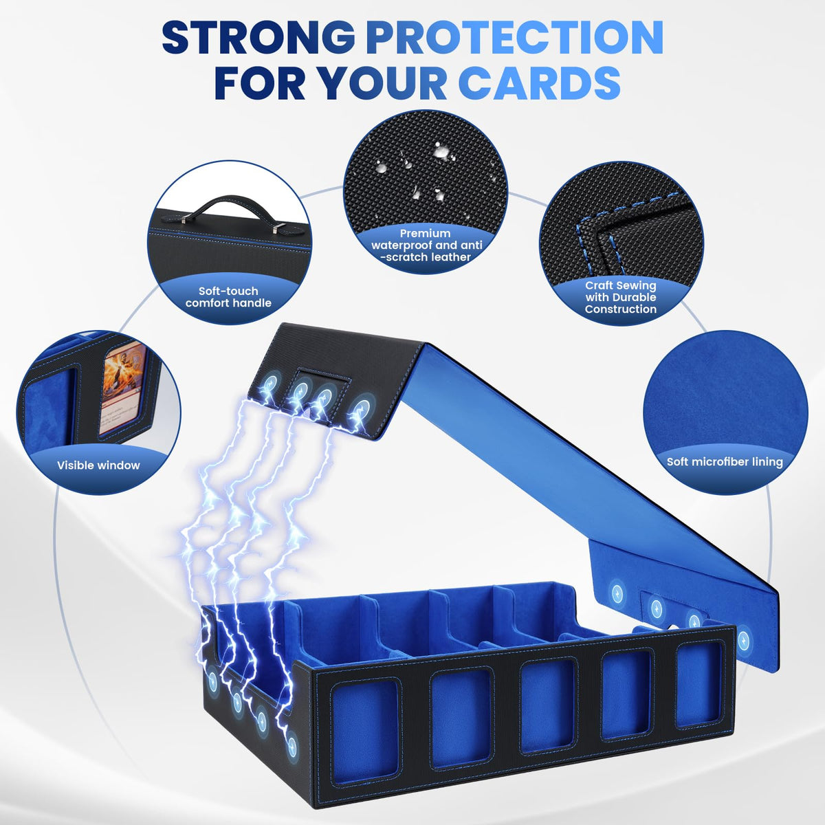 Enrichovo detachable magnetic lid doubles as a portable playmat surface.