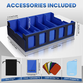 Enrichovo secure magnetic closure keeps cards safe during transport.