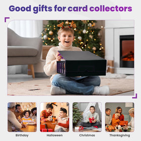 Enrichovo toploader holders display rare cards safely during storage.