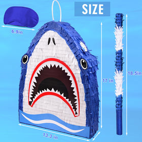 EnriQ shark pinata hanging design to elevate venue decor