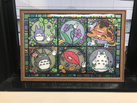 Ensky Totoro characters scenes Art Crystal Puzzle suitable for shelves or windows