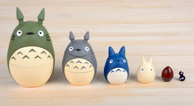 Ensky Totoro nesting dolls protective packaging and safe construction for kids rooms