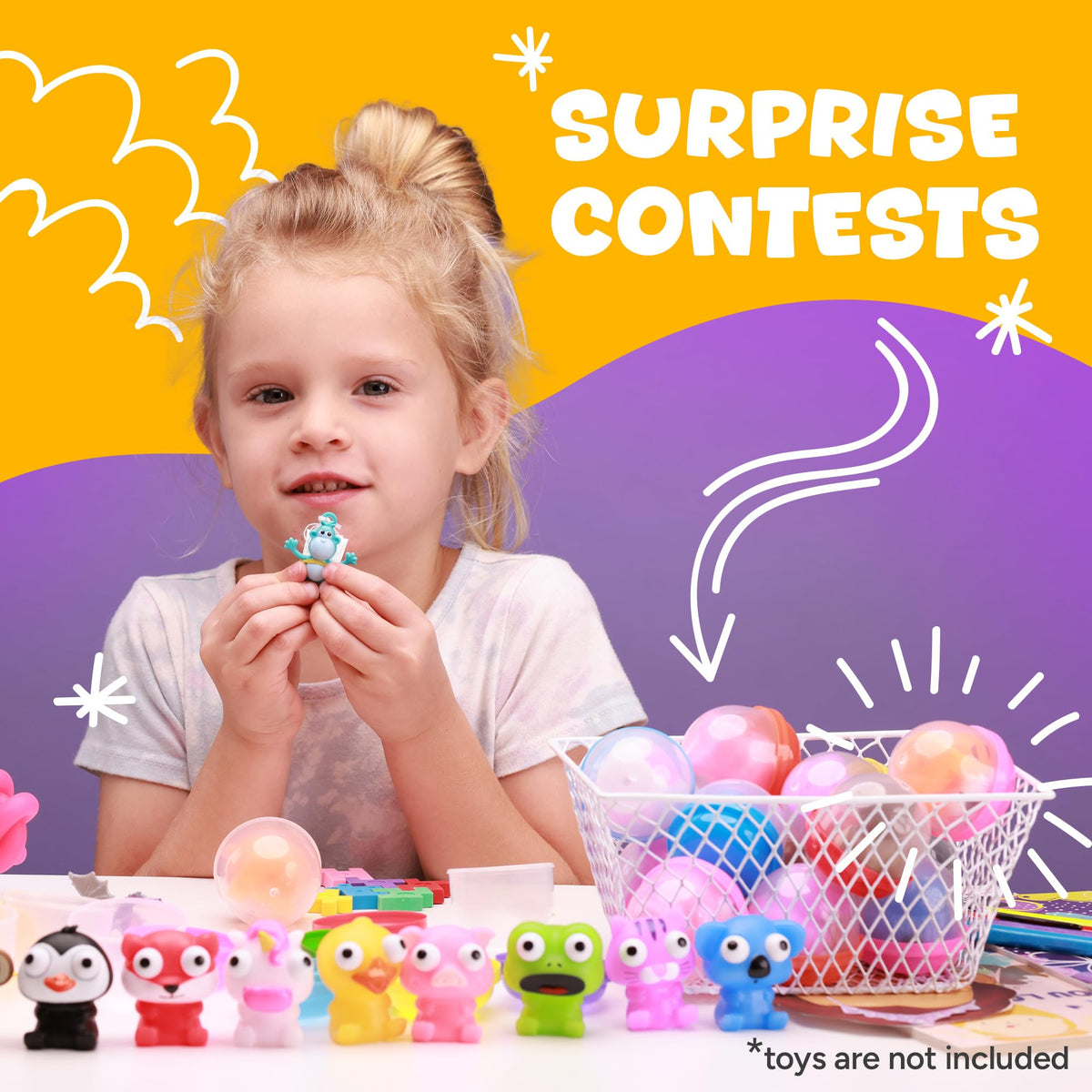 Entervending DIY capsules ideal for crafts, ornaments, and classroom projects.