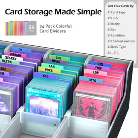 ENTUMO 4-Row box soft liner protects sleeved cards.