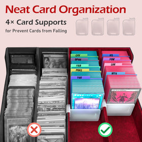 ENTUMO 4-Row divider system enables neat categorization and quick retrieval.