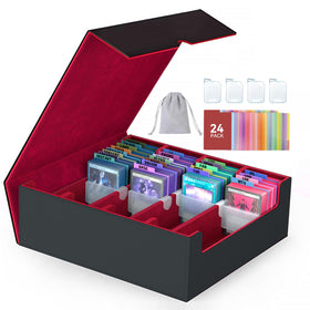 ENTUMO 4-Row box exterior demonstrates sturdy protection for card collections.