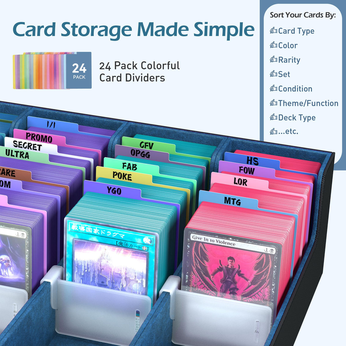 Entumo magnetic closure box keeps cards secure during transport