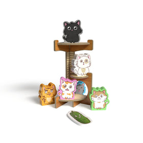 Envy Born Games cat-tree marker marks the first player with cute style and practical clarity.