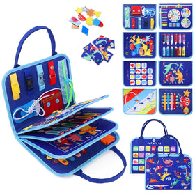 Envyvip Busy Board activity chart for fine motor skill practice