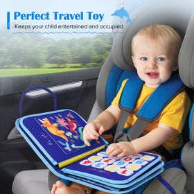 Envyvip Busy Board handwritten alphabet pages reduce visual confusion during learning