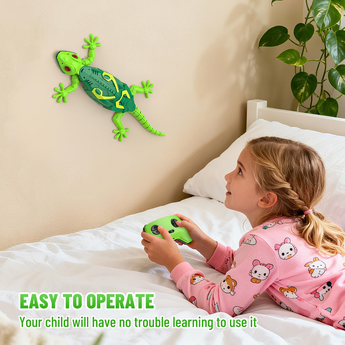 Envyvip RC wall crawler gecko floor mode for full range play.
